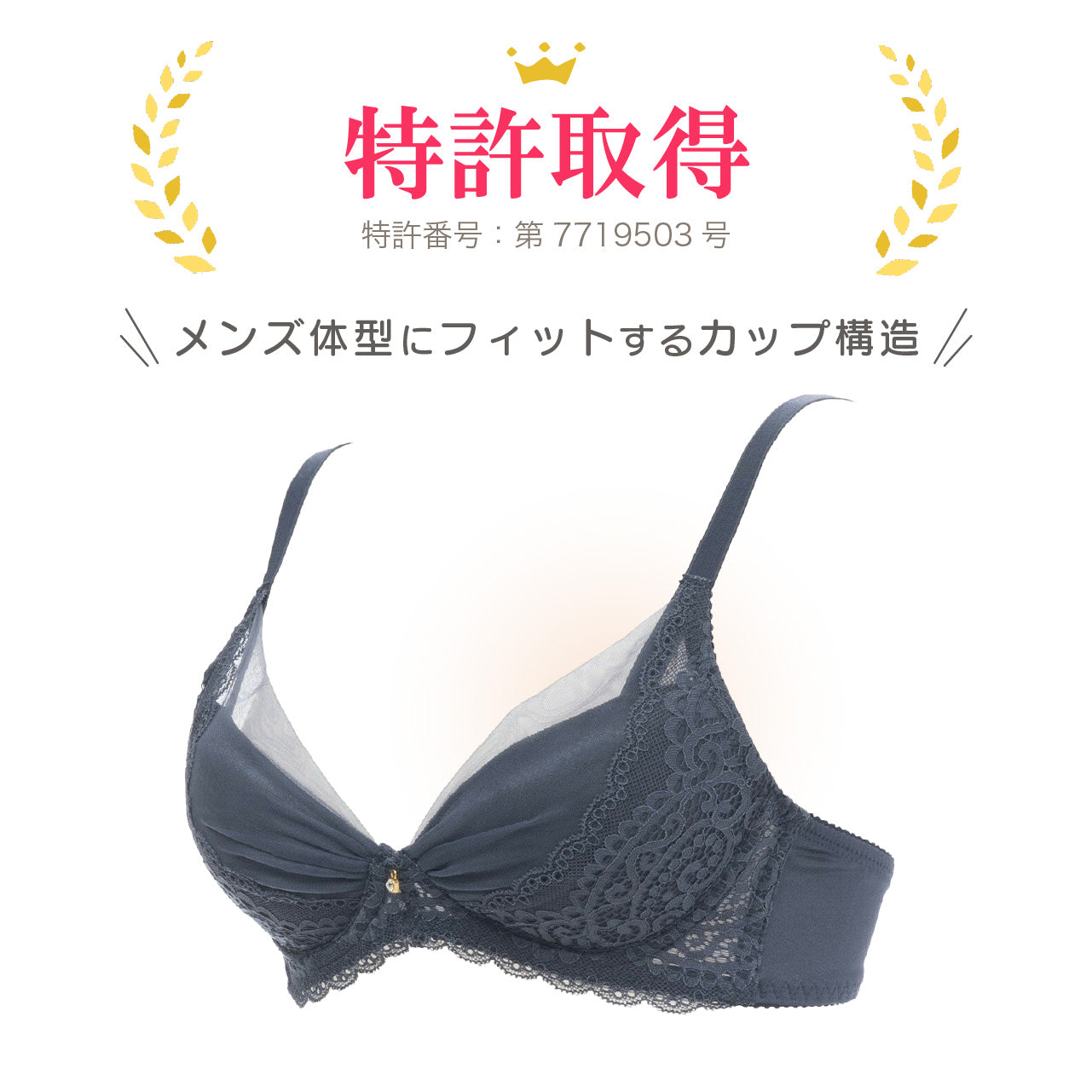 Alper オパール Alperios オパリオス ふんわりシフォンレースブラ ノンワイヤーブラジャー