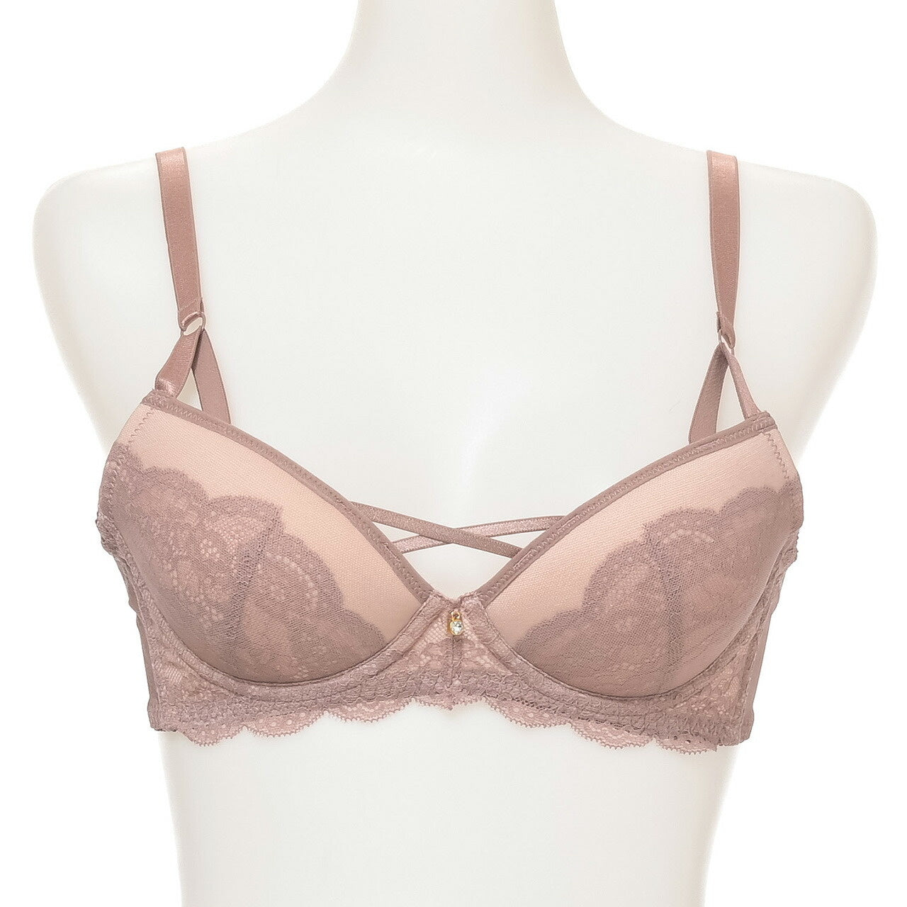 Alper オパール Alperios オパリオス チュールレースブラ ノンワイヤーブラジャー