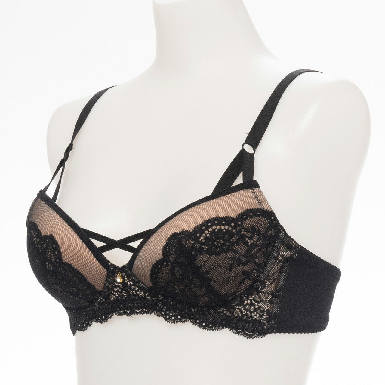 Alper オパール Alperios オパリオス チュールレースブラ ノンワイヤーブラジャー