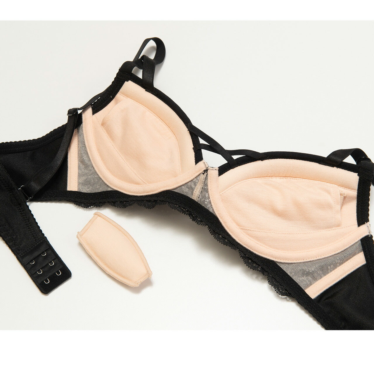 Alper オパール Alperios オパリオス チュールレースブラ ノンワイヤーブラジャー