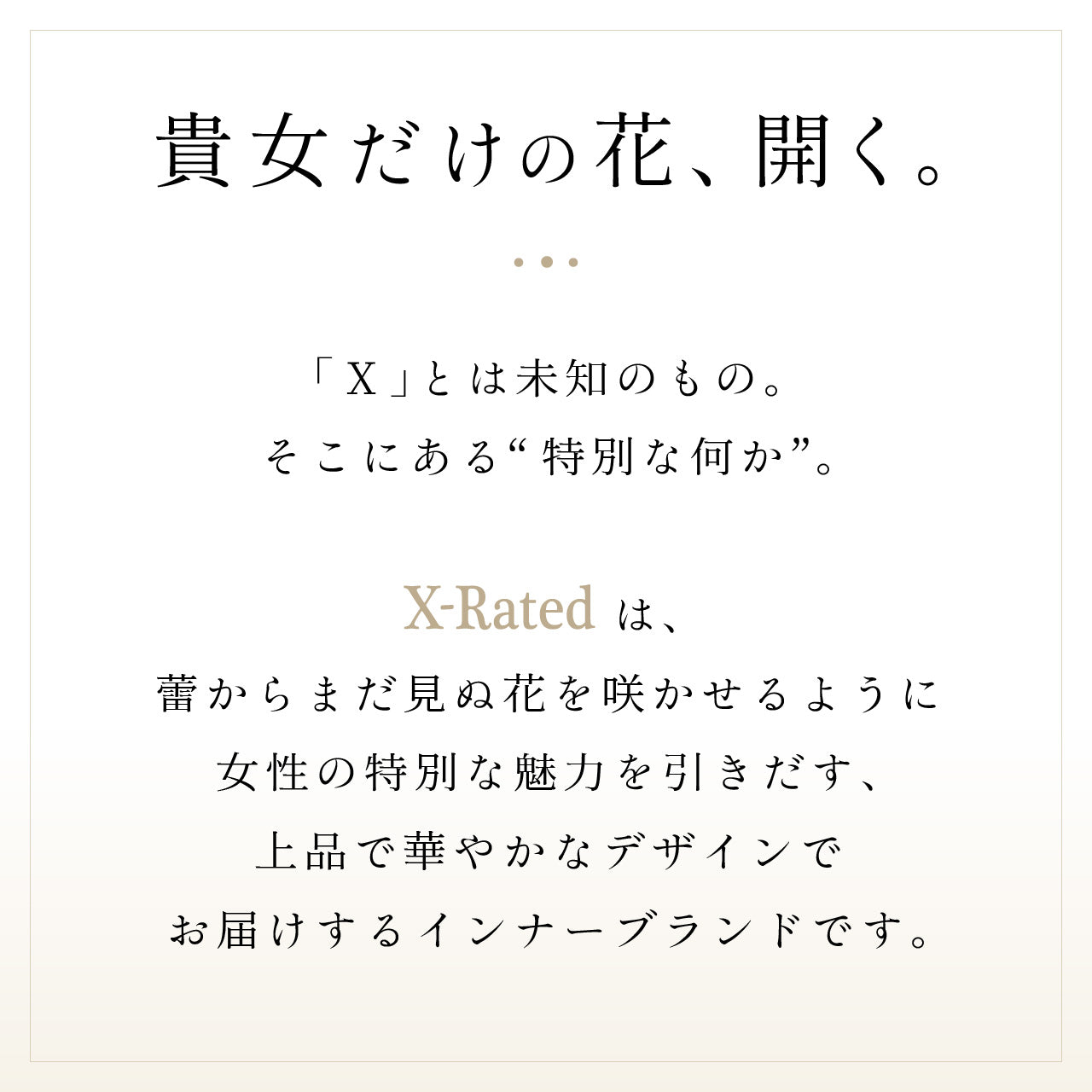 X-Rated アザレア バックレースショーツ