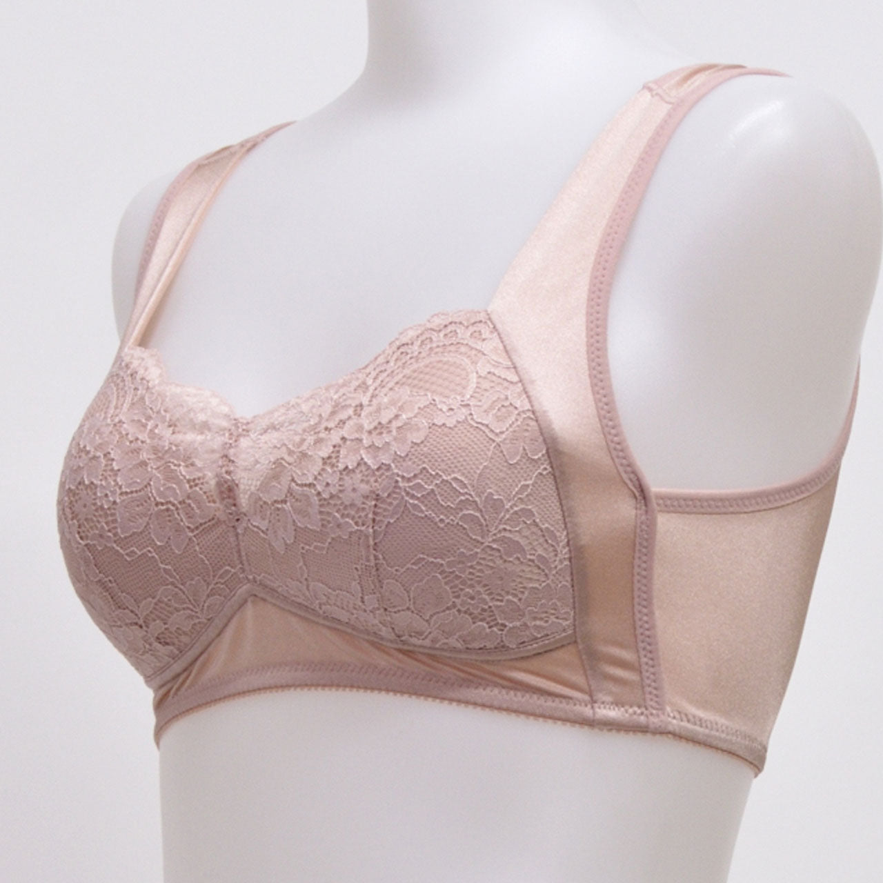 ブラの郷 脇しっかり包み込む ハーフトップブラジャー