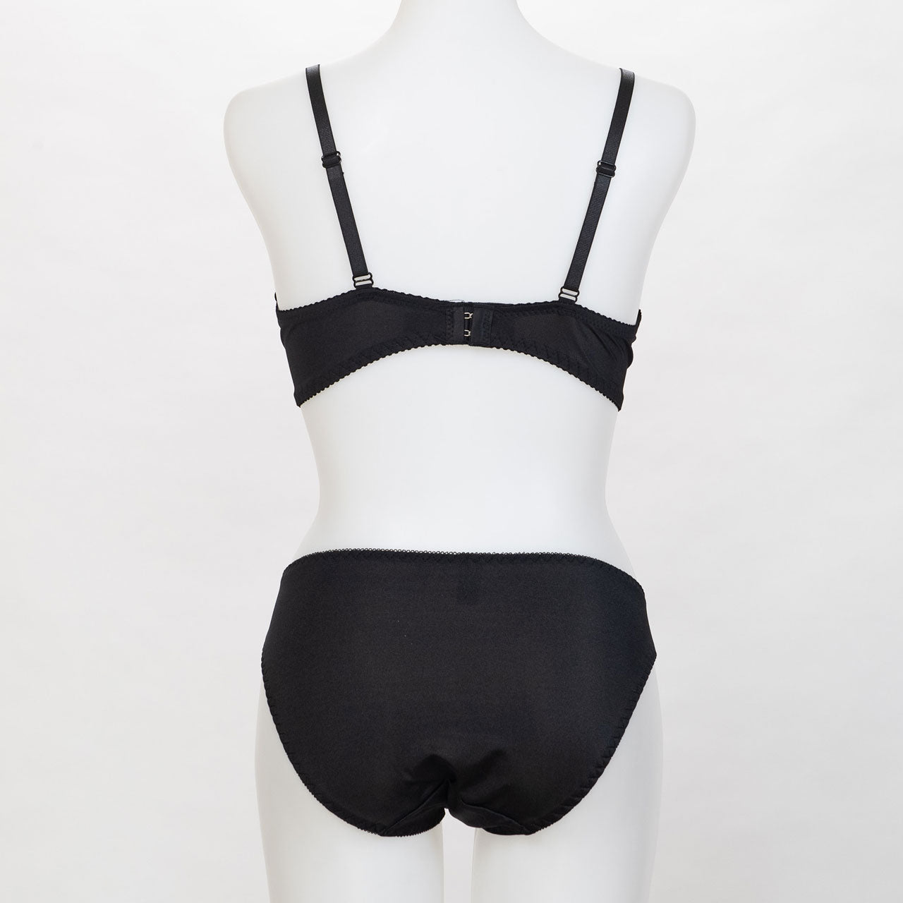 ファシネイト ワイヤーブラジャー&ショーツセット(Cカップ) ソニアブラック