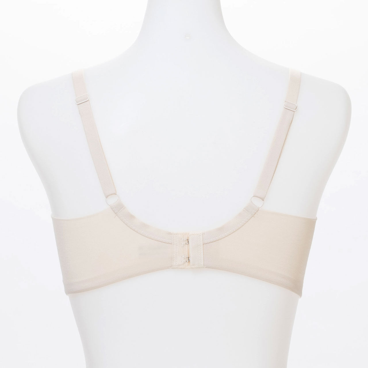 Like me. シルク混シンプル ノンワイヤーブラジャー