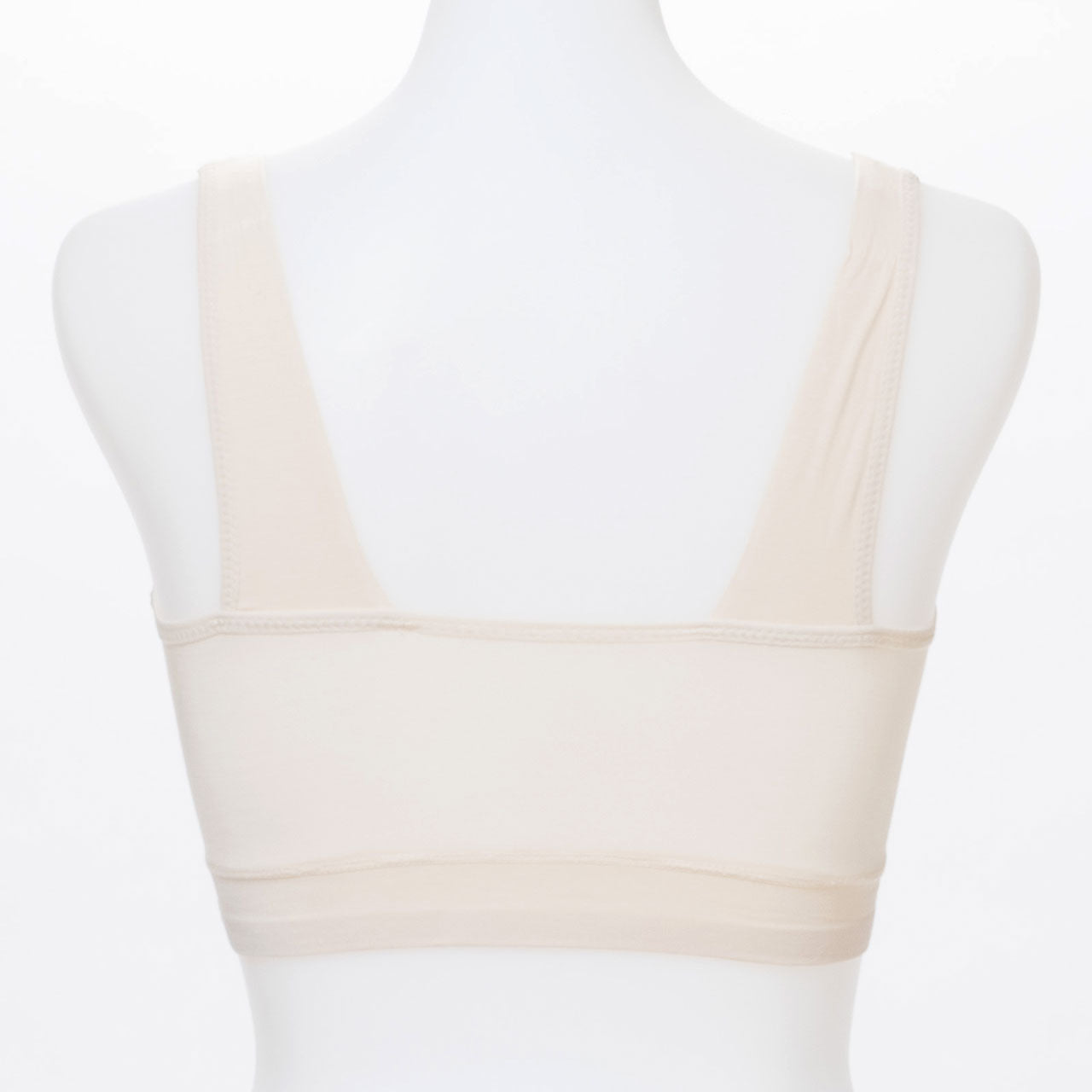 Like me. シルク混シンプル ハーフトップブラジャー