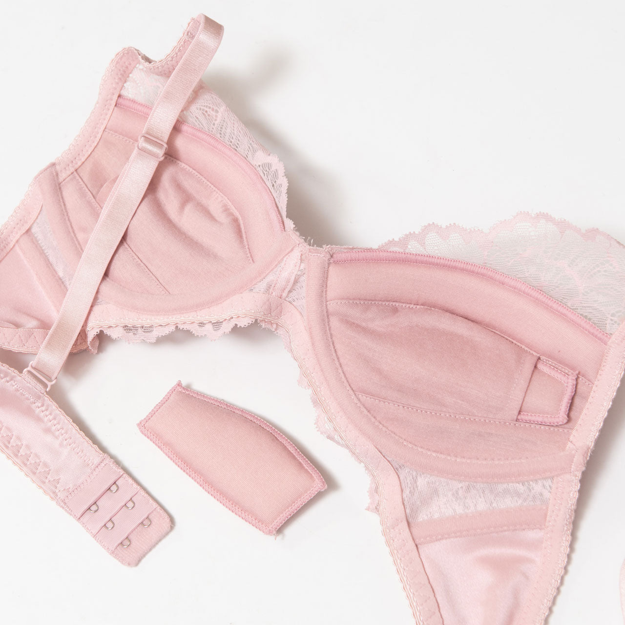 Alper オパール Alperios オパリオス フルカップ風レース ノンワイヤーブラジャー