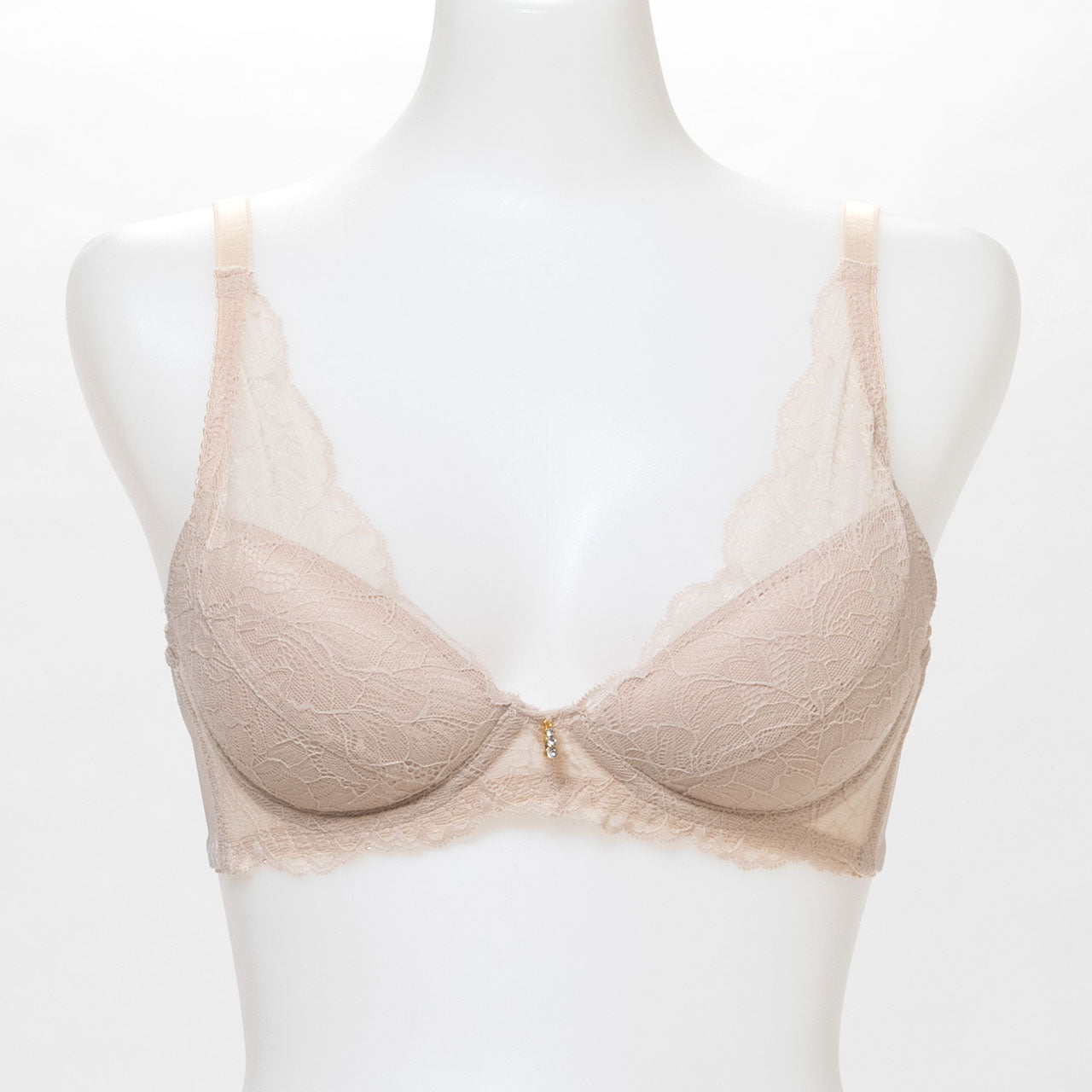 Alper オパール Alperios オパリオス フルカップ風レース ノンワイヤーブラジャー