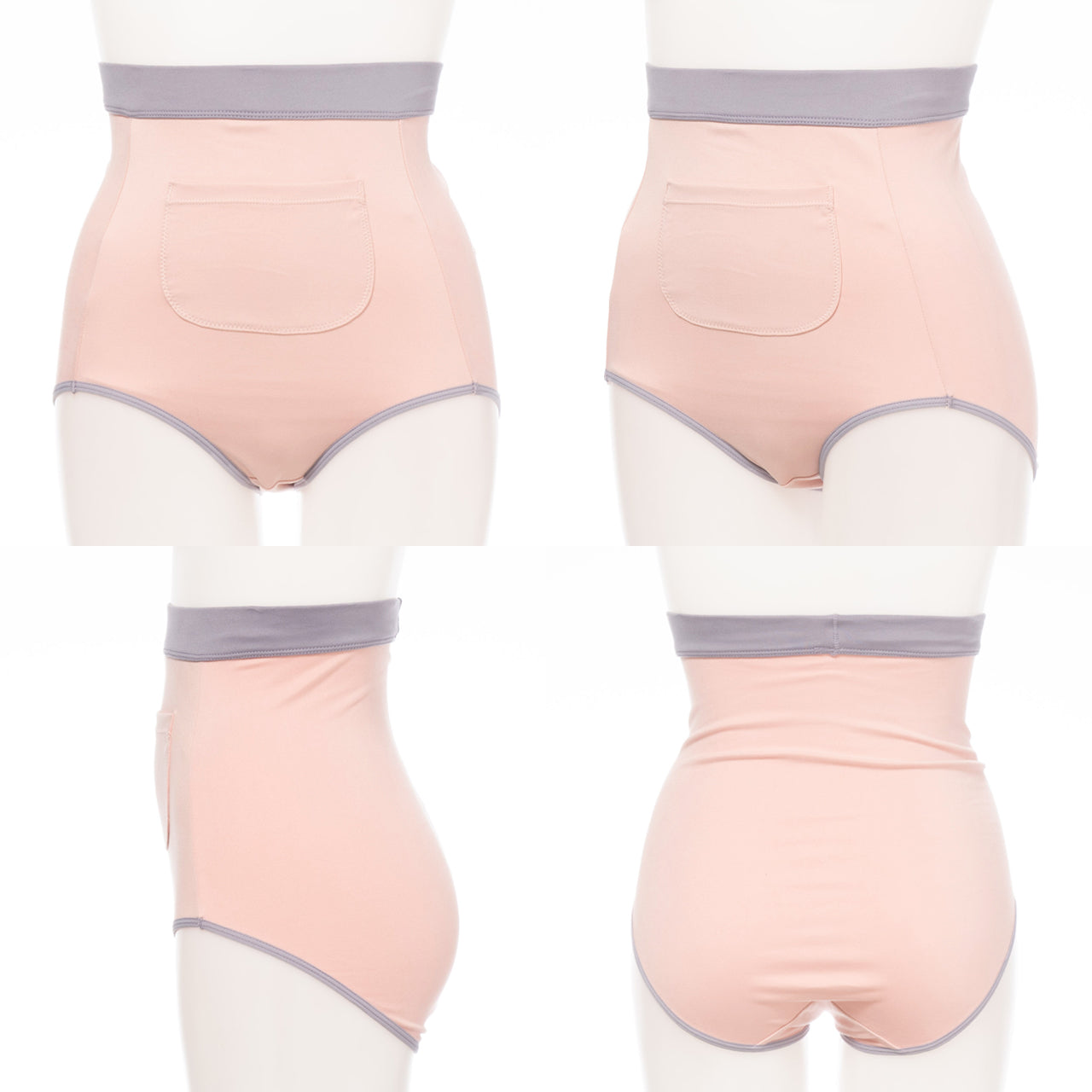 お腹あったかポケット付き腹巻きショーツ　ぬくるみん