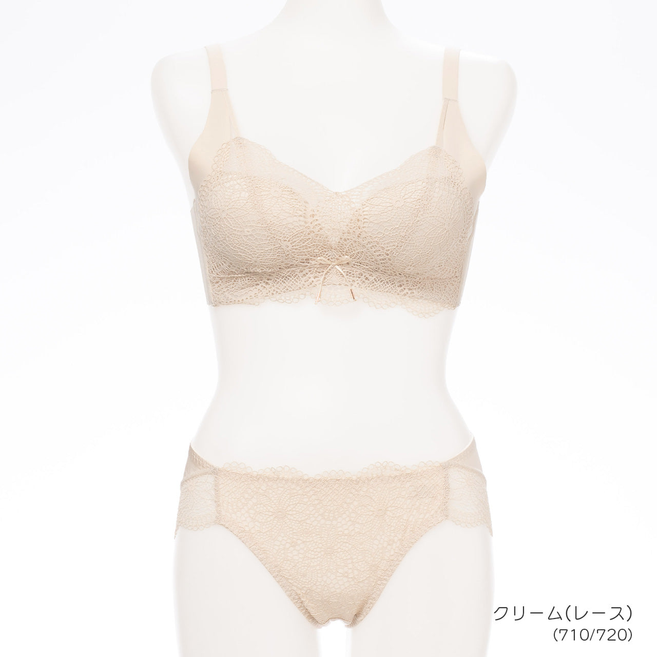 ふわとろカップ　ノンワイヤーブラジャー＆ショーツセット　メルトココ