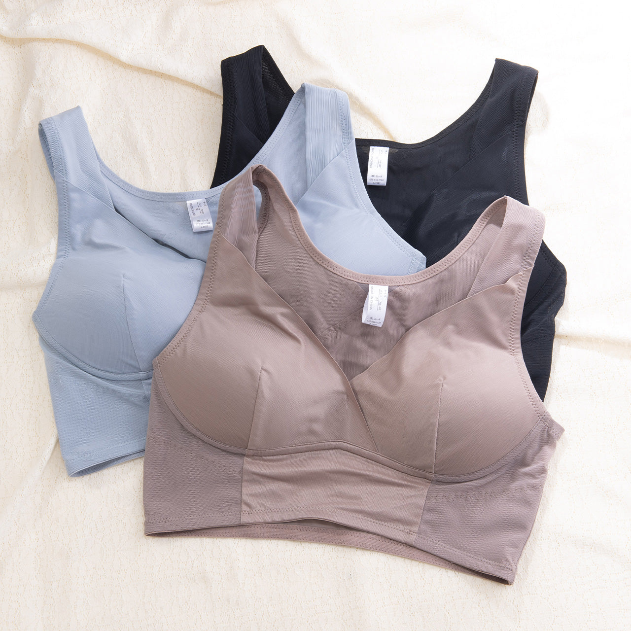 スムースフィットブラ ハーフトップ スマートメソッド