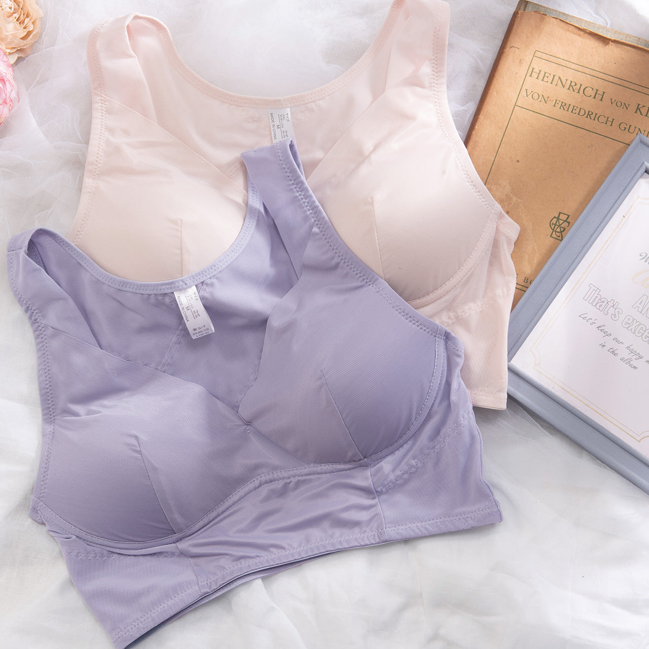 スムースフィットブラ ハーフトップ スマートメソッド