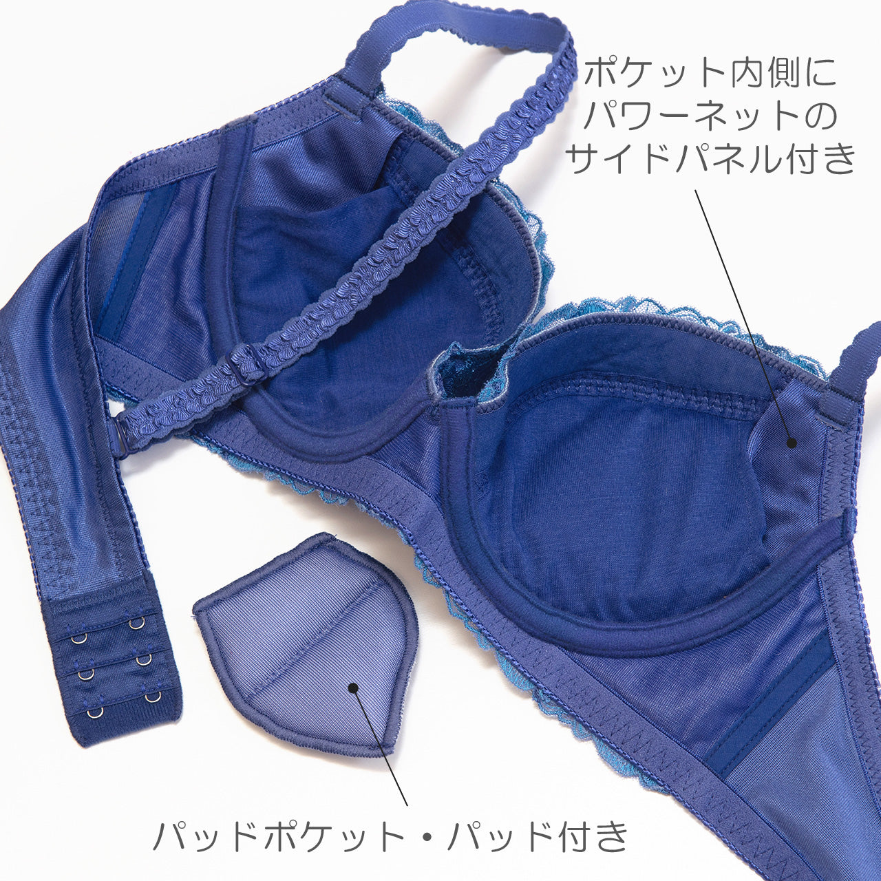 X-Rated　ミスティックローズ　ワイヤーブラジャー