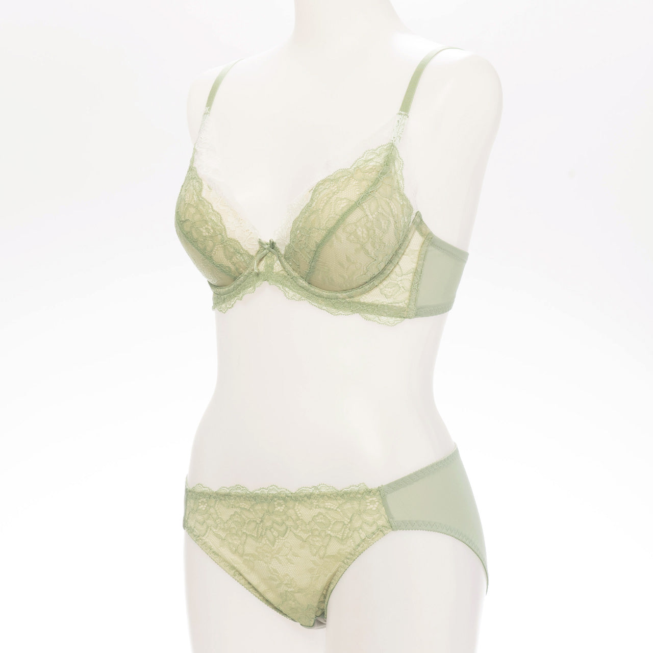 マーガレット　ワイヤーブラジャー＆ショーツセット　ソニアブラック（AAA65～E85カップ）