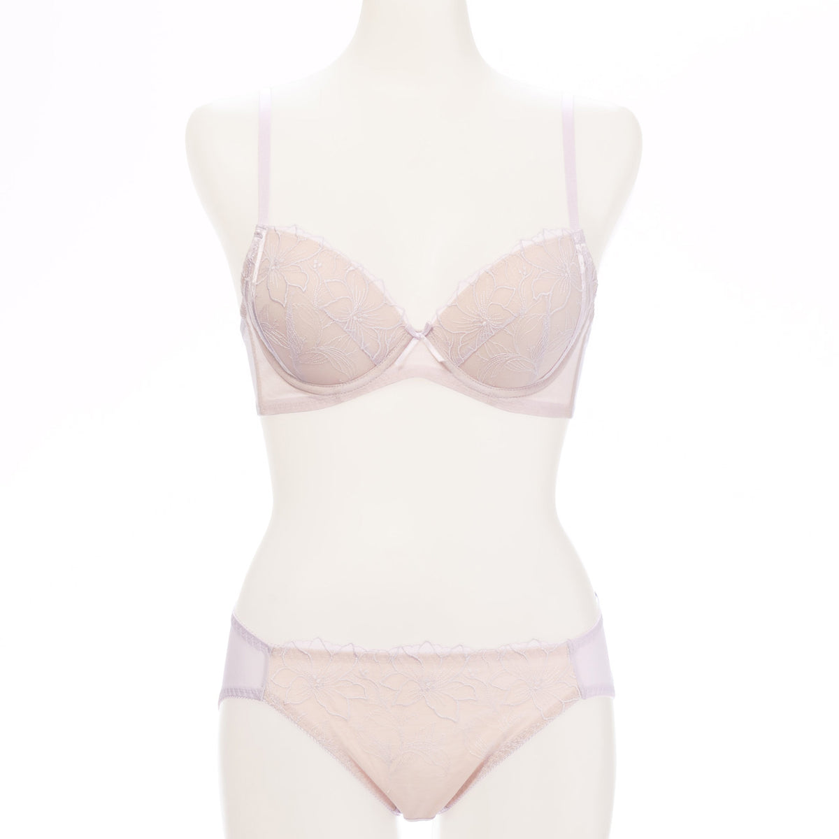 クリスティーナ　ワイヤーブラジャー＆ショーツセット　ソニアブラック（AAA65～E85カップ）