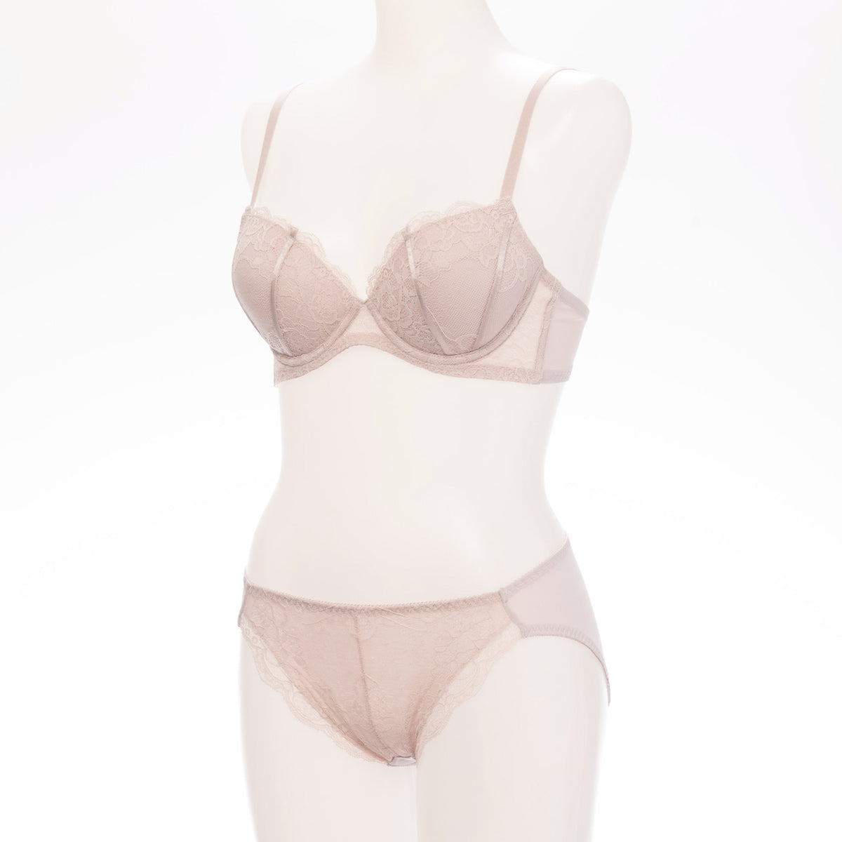 セシリア　ワイヤーブラジャー＆ショーツセット　ソニアブラック（AAA65～E85カップ）