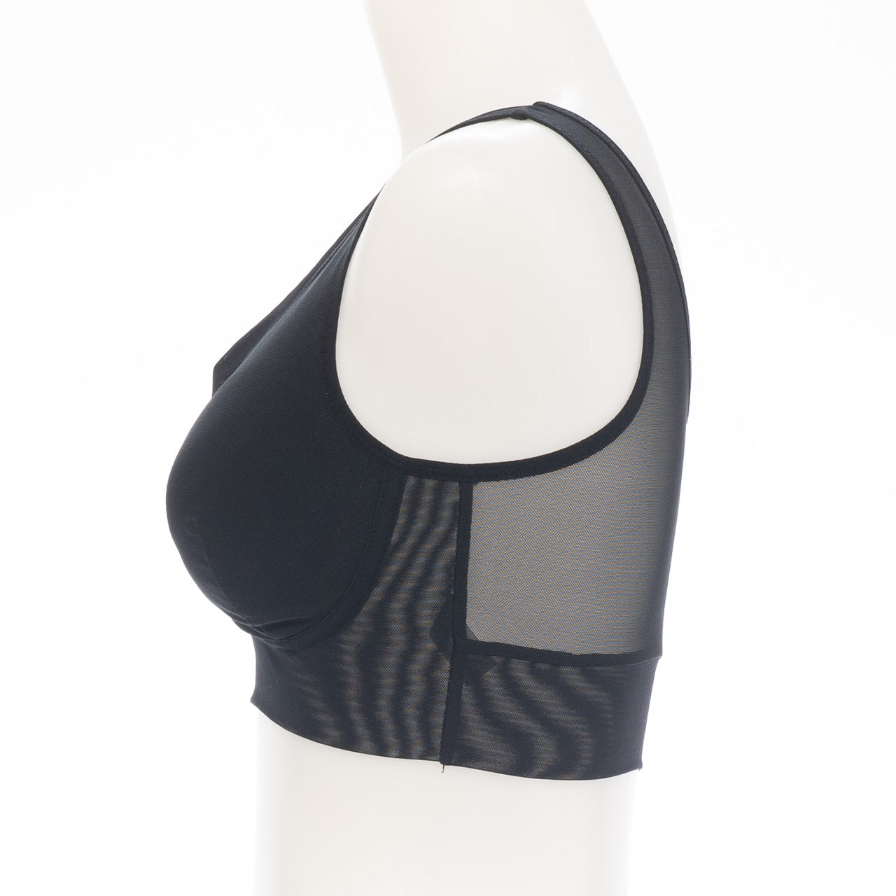 高さをおさえて痩せ見え ハーフトップブラ　スマートップブラ