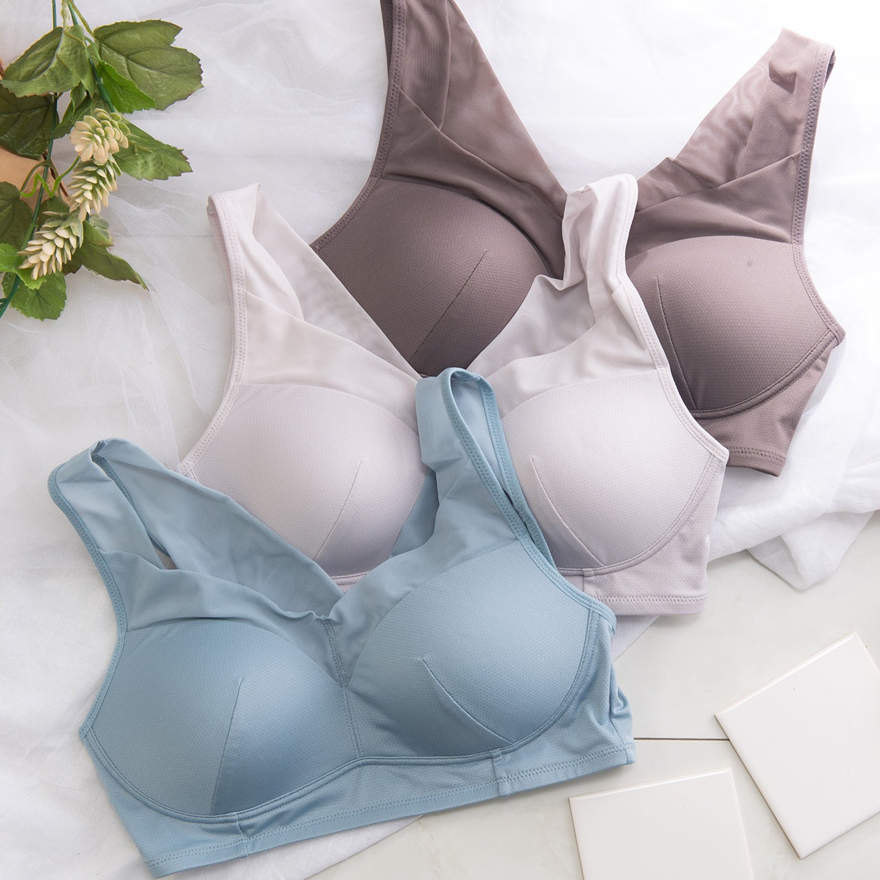 スマートライン　ハーフトップブラジャー　オテカルブラ