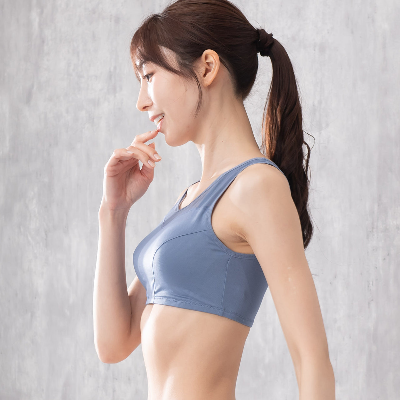 ゆれピタアクティブ　ハーフトップブラジャー　オテカルブラ